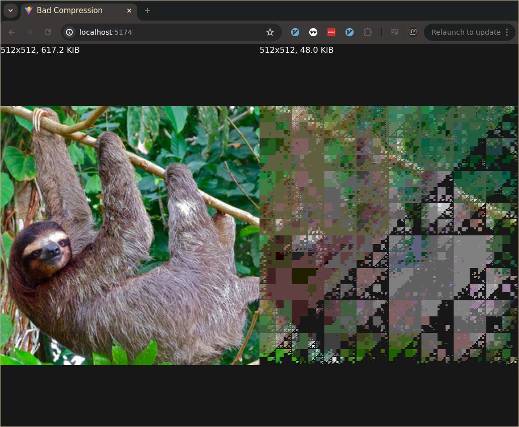 Debugging the sloth with accidental triangles